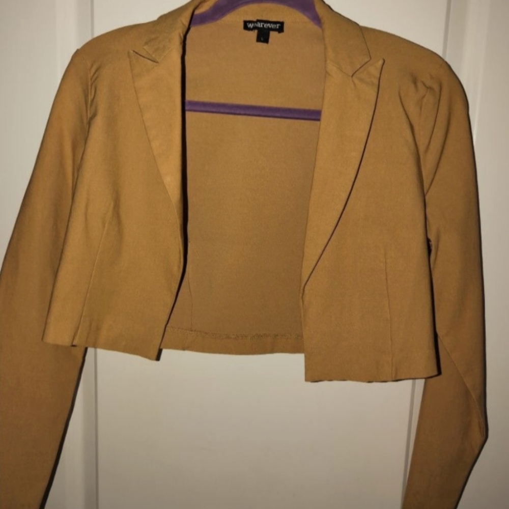Cropped Blazer